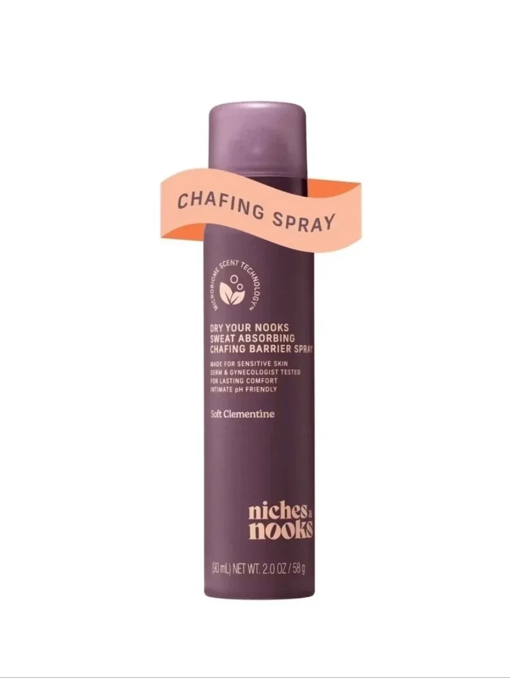 Niches & Nooks Soft Clementine Bundle Anti Chaffing Spray And Feminine Spray